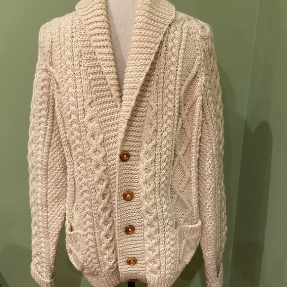 Patraic O’Maille Other - Patraic O’Maille Hand Knit Irish Button Sweater